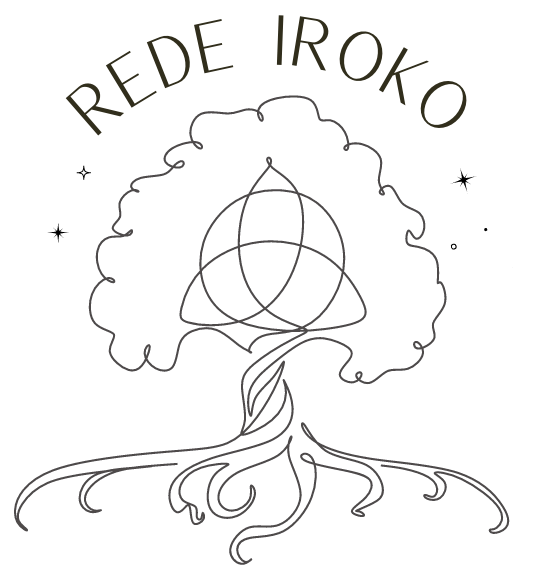 Logo Rede Iroko Preto -  Foto site Rede Iroko